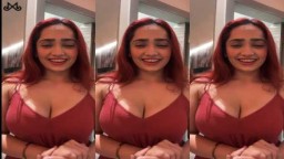 Aditi Mistry Instagram Red Dress Viral Nude Live With Darty Talk