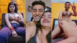 Newly-wed Couple Hot Masti Doggy Style Fucking video