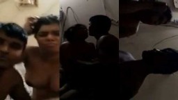 Village Bhabhi Angry With Sex Recording But When Devar Start Kissing Her nude body She Can't Stop