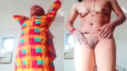 Mature village bhabhi nude bath and dressing