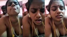 Tamil big boobs aunty hot doggy style sex with lover
