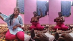 Shy Tamil WIfe Blowjob