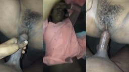 Village girlfriend hairy pussy fucking mms in low light