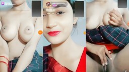Bangla Girl Sukhi Pakhi Show Chamet 121 With Face