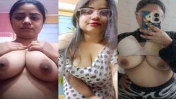 Sexy Desi Girl SHows Her Boobs
